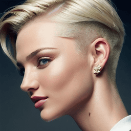Buzz Cut Blonde Hairstyle profile picture for women